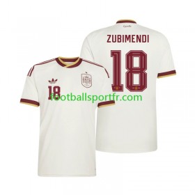 Tenue Espagne Martin Zubimendi 18 Exterieur Coupe du monde 2026 Maillot de Foot